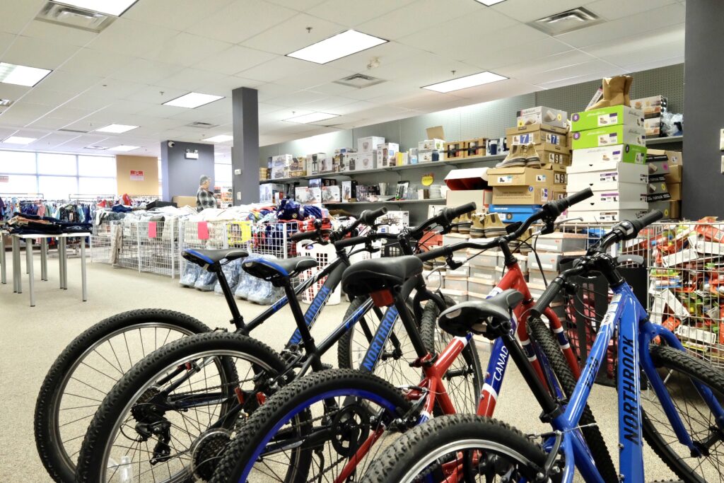 A huge selection of bicycles, footwear and kitchenwares at Big Bargain Wholesale